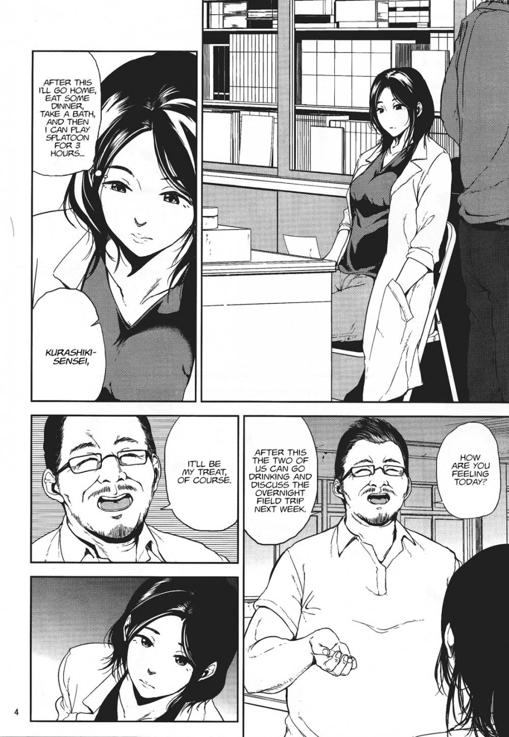 Hentai Manga Comic-Kurashiki-sensei Is In Heat-Read-3